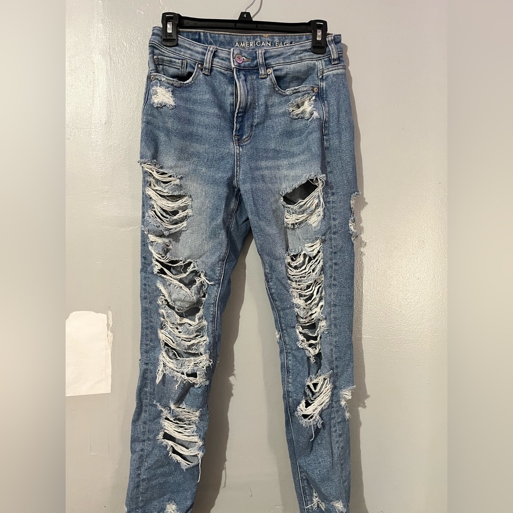 american eagle high rise skinny jeans